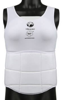 Tokaido Karate Vest, Body Protector Pro Lady, WKF Approved
