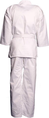 Hayashi Taeguk, Taekwondo Dobok, Uden Tryk - Bagside