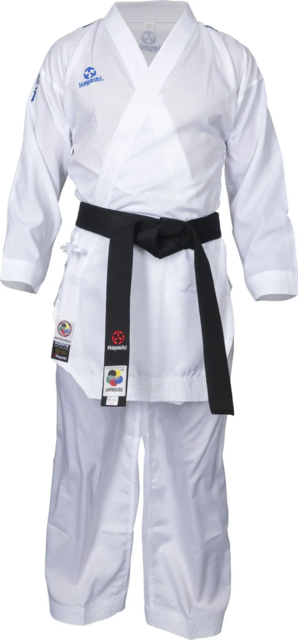 Hayashi Air Deluxe kumite Karate Gi - Blå - Front