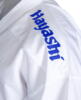 Hayashi Grøn Karate Gi, Premium Kumite, WKF Approved - Blå